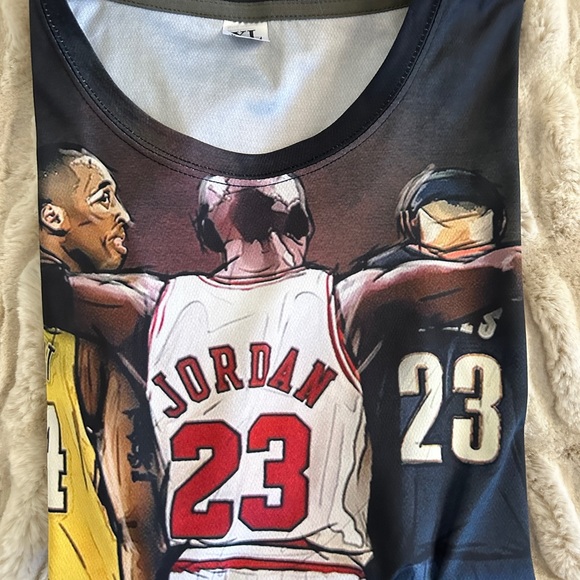 Kobe, Jordan and LeBron Light Weight Short Sleeve Shirt - Picture 3 of 3